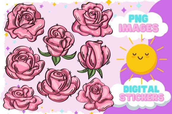 Download Pink Roses Clipart, Vintage Flowers - Vintage Collection