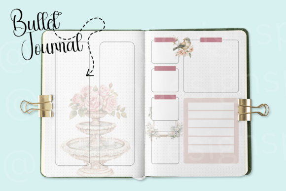 Download Bullet Journal Vintage Garden - Vintage Collection