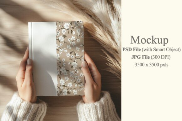 Download Hardcover Journal Mockup, Notebook Mock- - Premium Resources