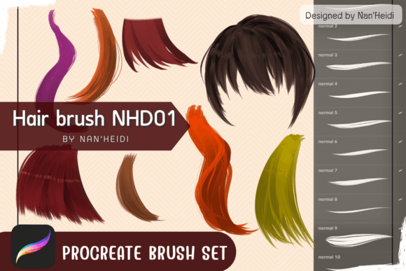 Download Hair Brush NHD 01 Nan'Heidi Nan'Heidi - Hair brush Collection