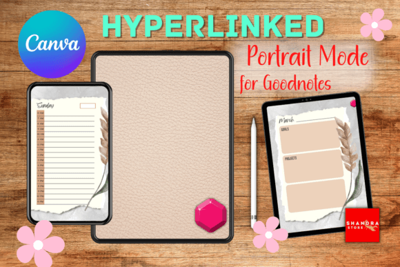 Download Digital Undated Planner-Portrait Mode - Premium Resources